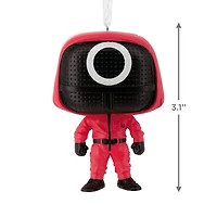 Décoration Hallmark de Noël (Travailleur masqué, Le jeu du calmar, Funko POP!)