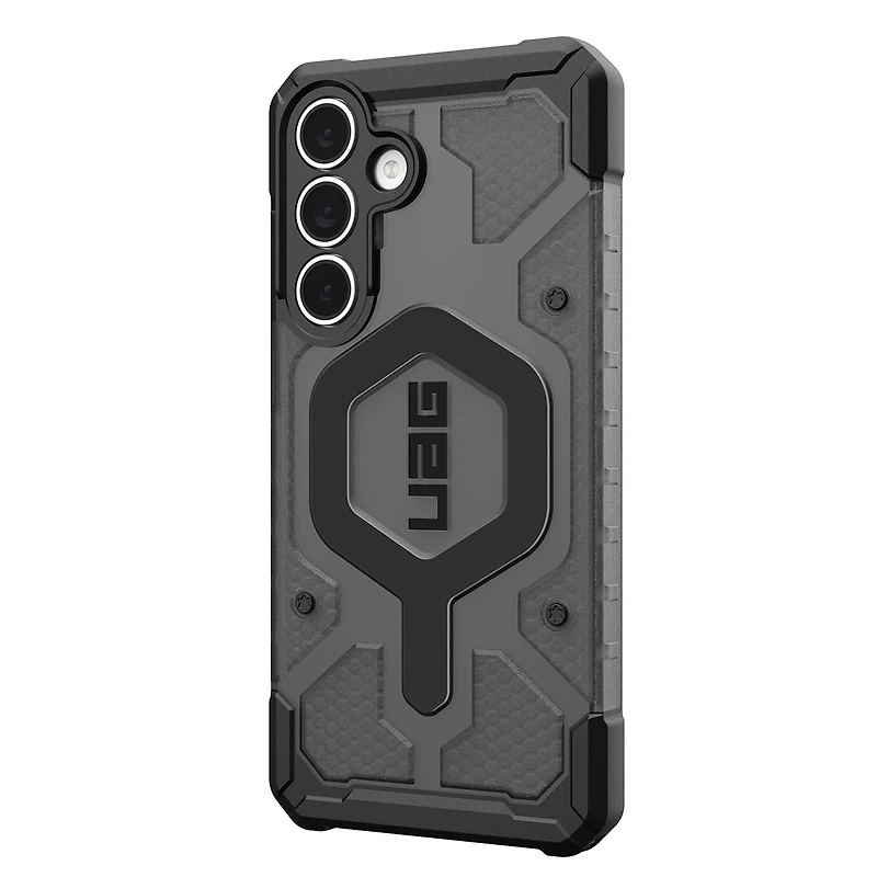 Pathfinder Rugged Clear Case w/Magnets Ash/Black for Samsung Galaxy S25 FE