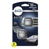 Febreze AUTO Air Freshener Vent Clip New Car Scent Car Vent Clip, 4.4ML