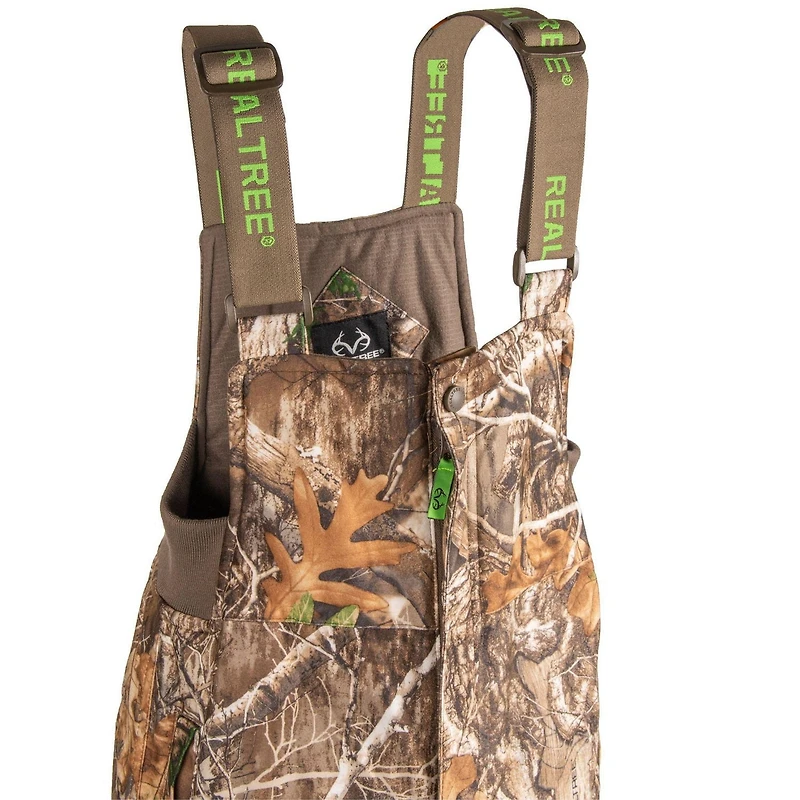 Realtree Edge Youth Insulated Bib