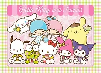 USAopoly Hello Kitty and Friends "My Favorite Flavor" Casse-Tête De 1000 Pièces