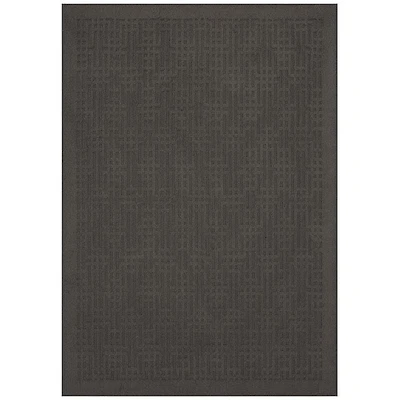 Hometrends Staircase Grey Polyester Accent Rug, Staircase Accent 2x3