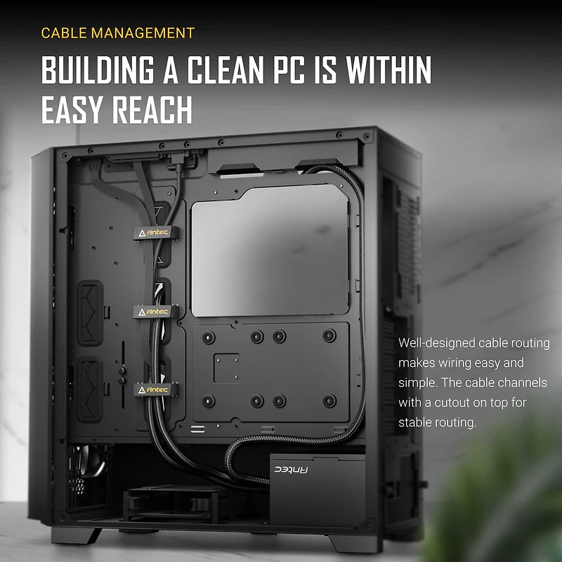 Antec P20CE - Tour Centrale - Atex Étendu - Pas d'Alimentation - USB/Audio