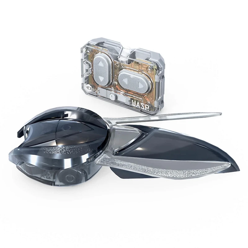 HEXBUG Wasp, Insecte commandé à distance, Jouet insecte factice, Spécimen robot motorisé, cadeau pour garçons et filles à partir de 3 ans