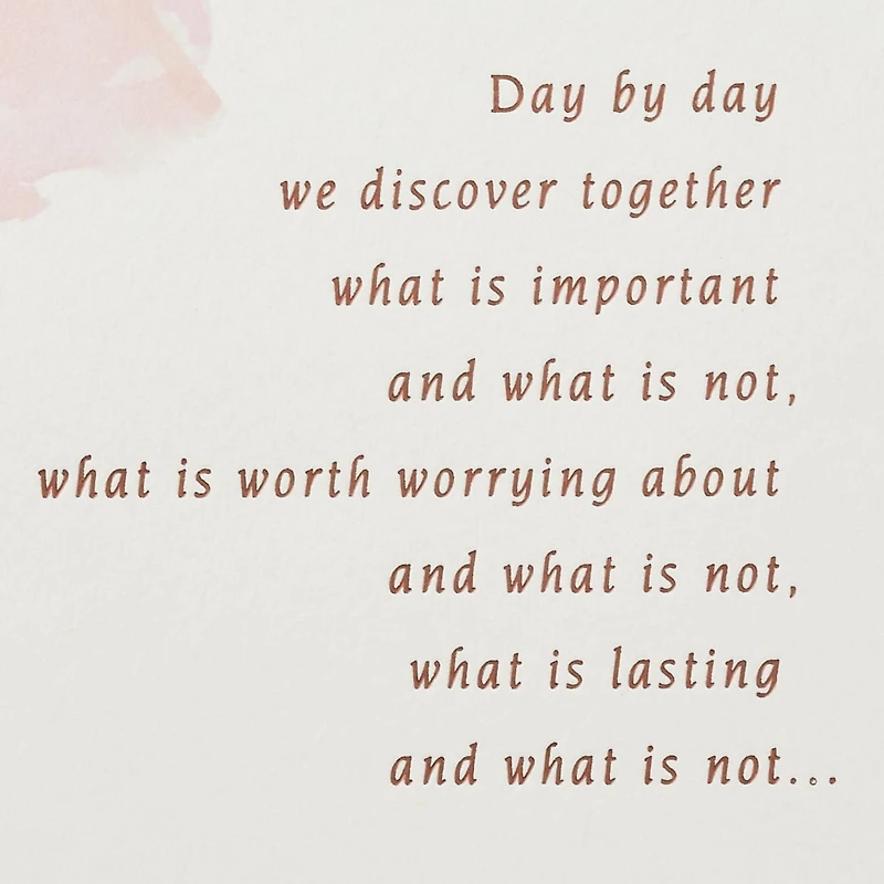 Carte de fête Hallmark pour épouse