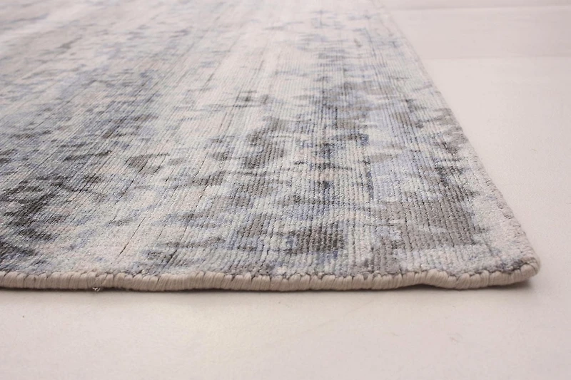 ECARPETGALLERY 5'0" x 7'6" Contemporary Galleria Hand-knotted Area Rug for Living Room, Dining Room and Bedroom in Blue