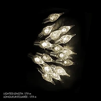 Danson Décor 180 C6 Teardrop LED Plug In Lights, Warm White
