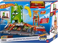 Hot Wheels Ville Station d’énergie Super Recharge, véhicule
