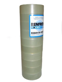 Rouleaux de rubans protège-tibia transparents de hockey Renfrew en paq. de 10