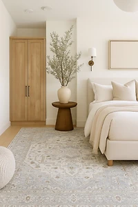 Tapis d'interieur persan Rug Branch Nomad, gris beige, oriental - Salon, chambre, salle à manger et cuisine