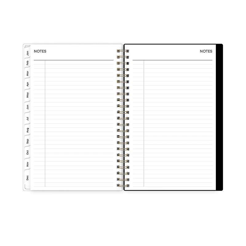 2025 Weekly Monthly Planner, 5 x 8, Blue Sky, Naveah, 5x8 Weekly/Monthly Planner