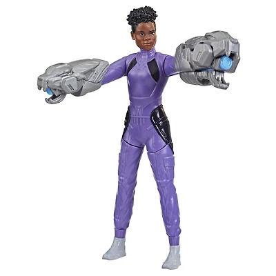 Marvel Studios' Black Panther Wakanda Forever Vibranium Power Shuri Action Figure, Toy for Kids Ages 4 and Up
