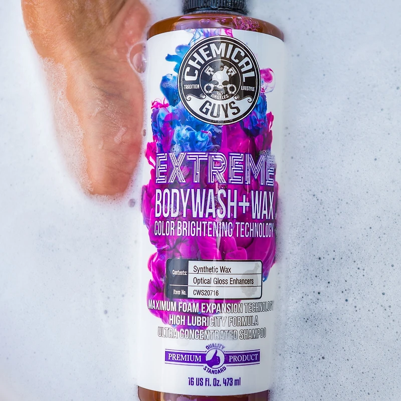 Chemical Guys Extreme Body Wash And Wax (16 Fl. Oz.), Automotive Shampoo & Wax