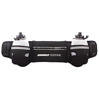 Trousse de coureur – Lampe frontale, sac-gourde pour la taille, gilet réfléchissant, alarme de coureur – Noir/vert Avec 2 bouteilles d’eau