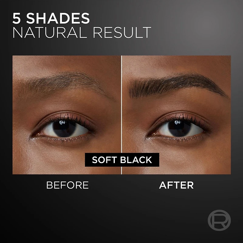 Eyebrow Pen Infallible Faux Brow, Precise double brush tip brow pen