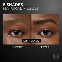 Eyebrow Pen Infallible Faux Brow, Precise double brush tip brow pen