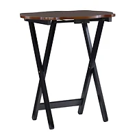 Lando Tray Table Set, Black