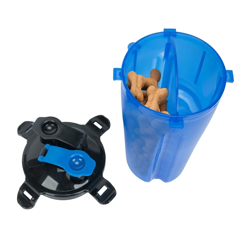 Perfect Solutions Duo Gobelet Et Bol Rétractable De Voyage Pour Animal Avec Bandoulière Ajustable
