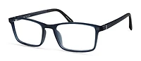 Bio Eyes Mens Prescription Eyeglasses, Reed, Matte Navy, 50-17-140