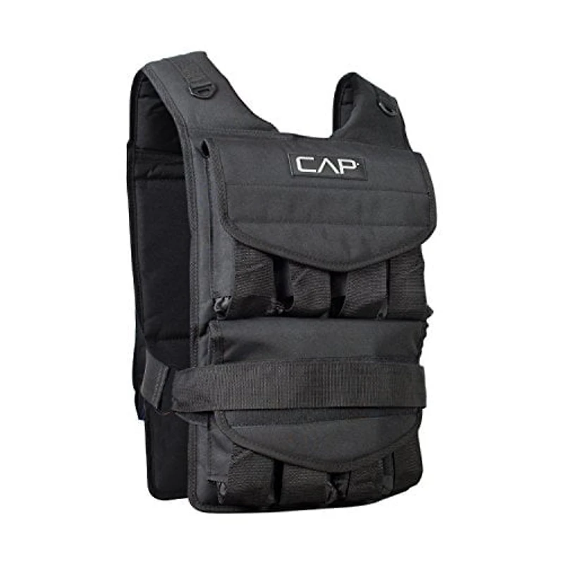 CAP Barbell Adjustable Weighted Vest, 80lb