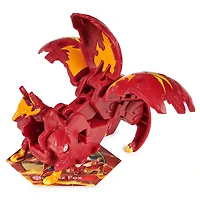 Bakugan Legends Deka, Blitz Fox, Figurine Jumbo articulée transformable et carte à collectionner, jouets pour garçons, à partir de 6 ans