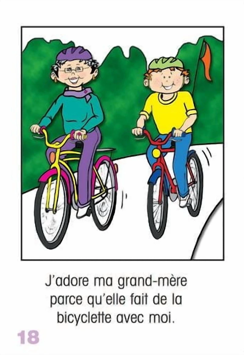 Livre 'Ma famille' pour élèves de français langue seconde