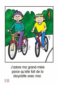 Livre 'Ma famille' pour élèves de français langue seconde