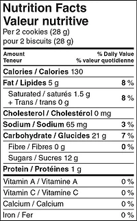 Great Value Gluten Free Vanilla Crème Sandwich Cookies, 230 g