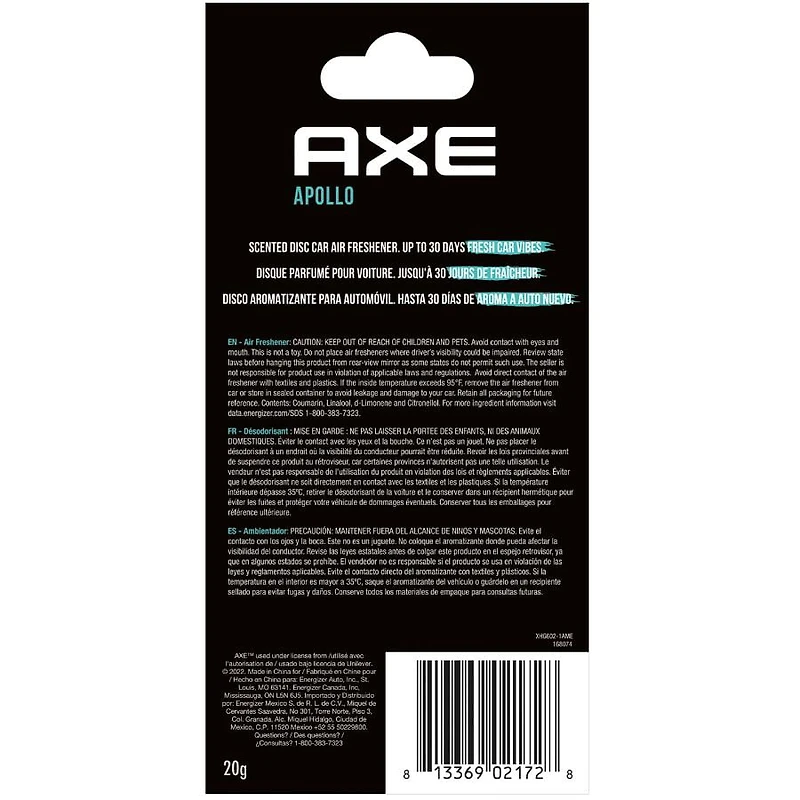 AXE HANGING APOLLO