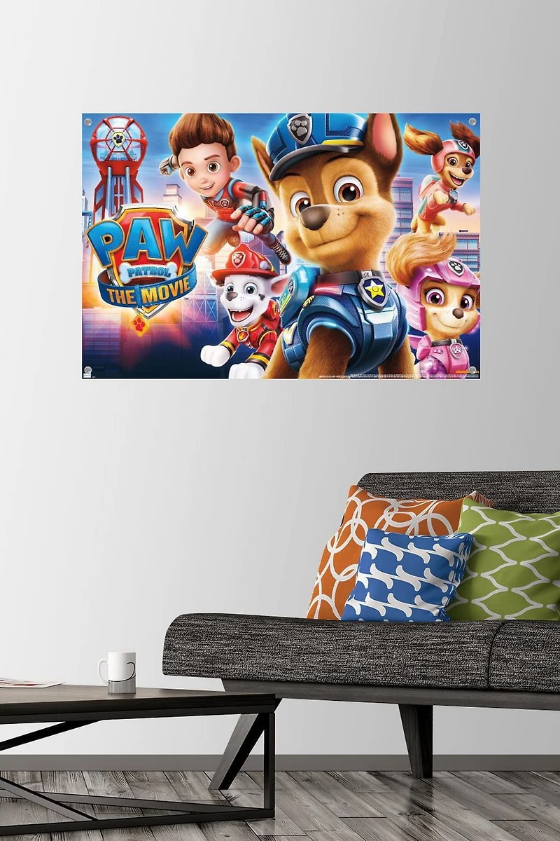 Nickelodeon Paw Patrol Movie - Theatrical Wall Poster, 22.375" x 34"