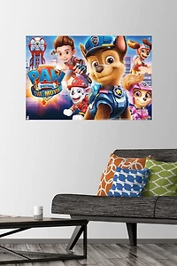 Nickelodeon Paw Patrol Movie - Theatrical Wall Poster, 22.375" x 34"