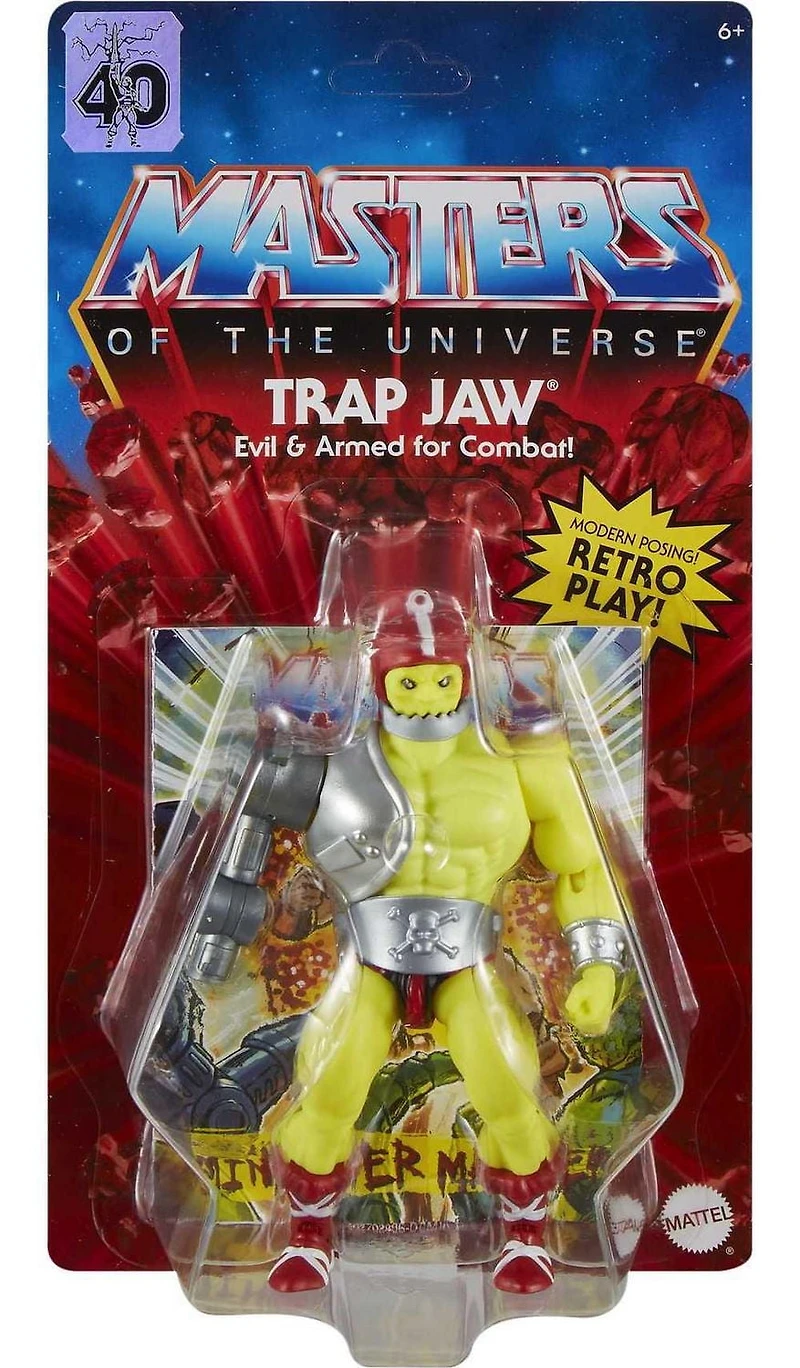 Les Maîtres de l’Univers-Origins-Figurine 14 cm Trap Jaw