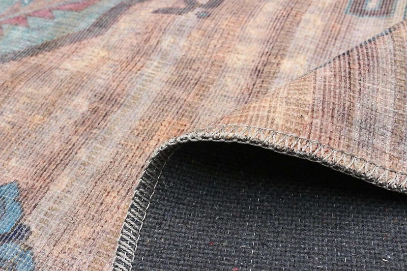 ECARPET Oriental, Persian Style Area Rug, Eco Friendly, Machine Washable, Kashkuli Collection