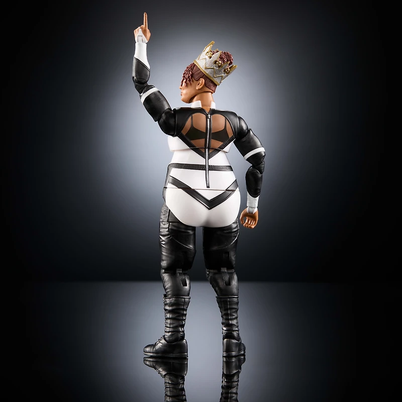 Figurine WWE Elite Nia Jax, série #118, objet de collection 6 pouces avec articulation et accessoires