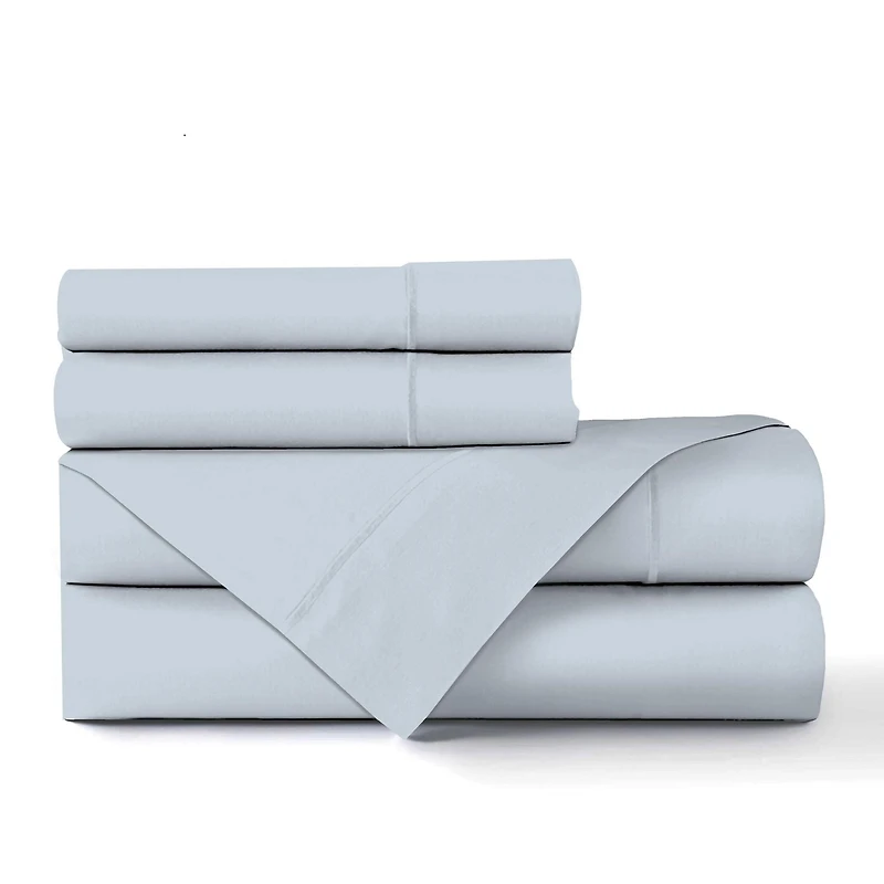 Ensemble de draps en coton biologique 600 fils Johnson Home