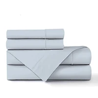 Ensemble de draps en coton biologique 600 fils Johnson Home