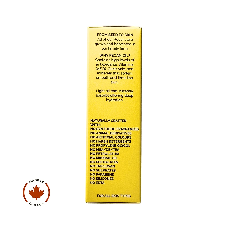 Sérum de Jour Raffermissant Nuez Acres® avec Vitamine E, Huile de Pacane et Jojoba, 30ml Raffermissez et rajeunissez votre peau tout en profitant d'une hydratation 24 heures sur 24 avec le sérum de jour Nuez Acres® à la vitamine E et à l'huile de noix de pécan.