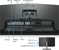 BenQ PD3225U 32 Inch, 3840x2160, Noir, PD3225U