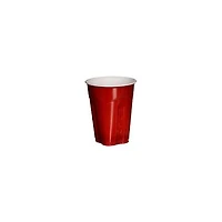 Solo Squared Plastic Cup, 18oz, A plastic party cup