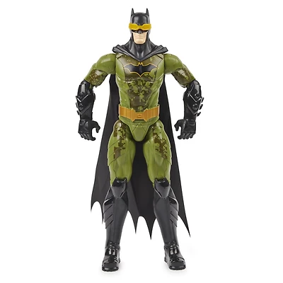 BATMAN 12-inch Action Figure (Camo Suit), for Kids Aged 3 and up