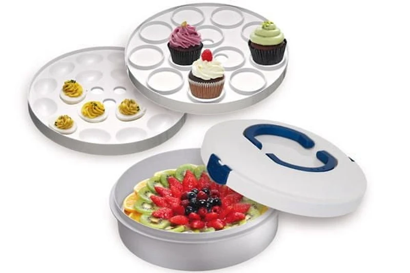 Porte-gâteau avec couvercle 3-en-1 de Mainstays