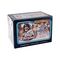 2024 Topps Chrome Football Trading Cards Value Box