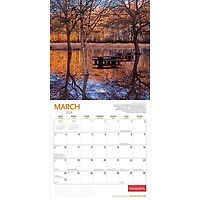 Wyman Publishing Météo Capricieuse par Canadian Geographic 2024 30.48x60.96 CM Mur Carré Calendrier, 9781525611438