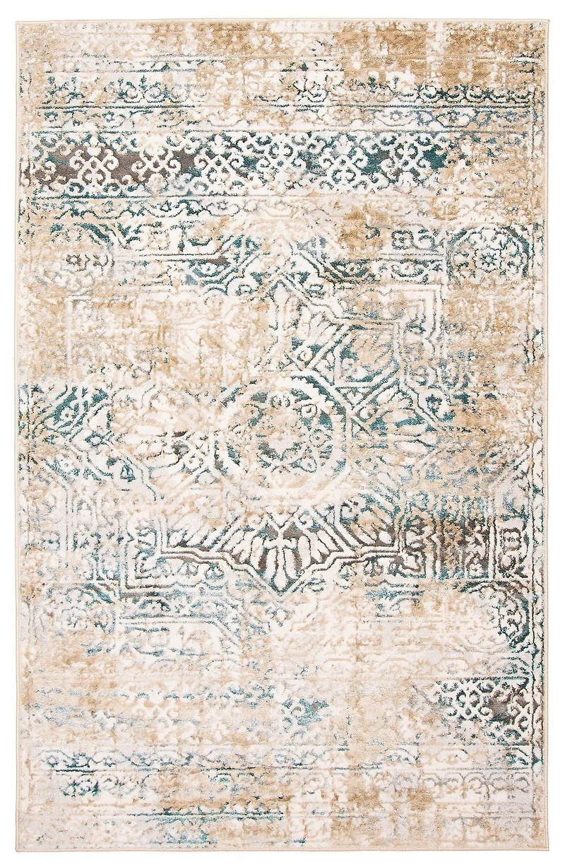 ECARPET Zoe Traditional Area Rug for living room, bedroom, dining room, entrance, hallway and more.