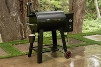 Oakford 28 in. Pellet Grill Smoker in Black