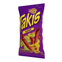 Croustilles de tortilla roulées Takisᴹᴰ Fuego, saveur épicée de piment rouge et de lime 260g Takisᴹᴰ Fuego, 260 g