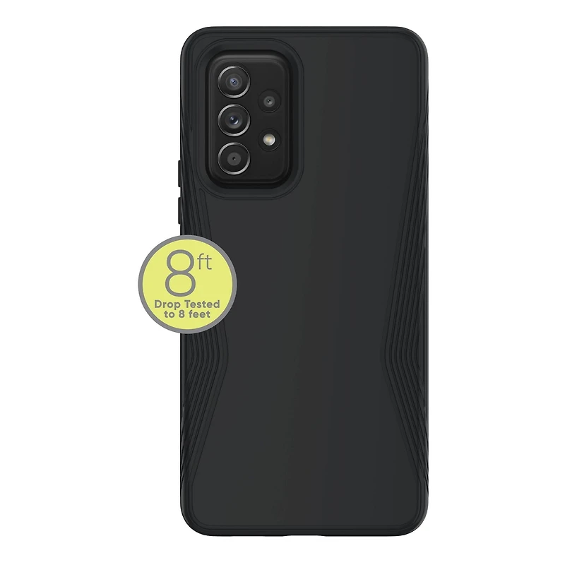 onn. Protective Gel Phone Case for Samsung Galaxy A53 5G - Black
