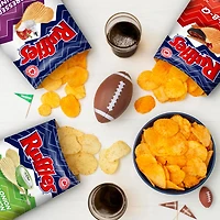 Ruffles Ultracroquantes croustilles assaisonnées PFK Zinger Poulet piquant et épicé