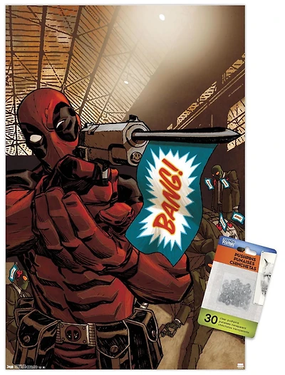 Marvel Comics - Deadpool - Bang Wall Poster