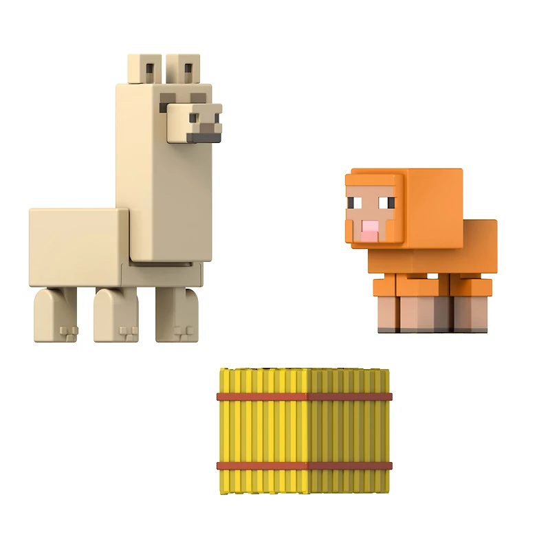 Minecraft-Action-Figures-&-Accessories-Collection,-3.25-inch-Scale-&-Pixelated-Design-(Characters-May-Vary